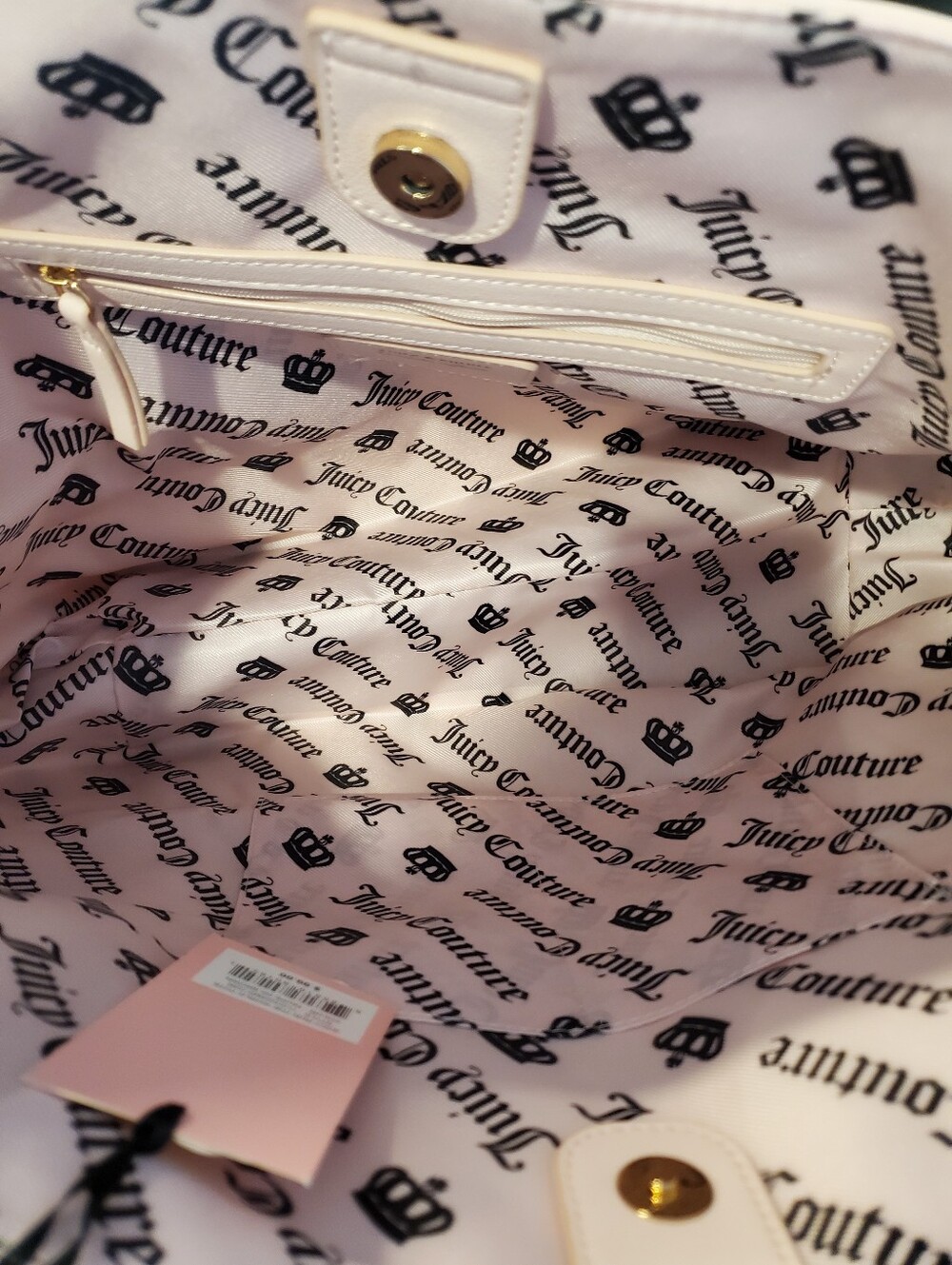 Juicy Couture "Juicy Run The World" Tote - Picture 3 of 4